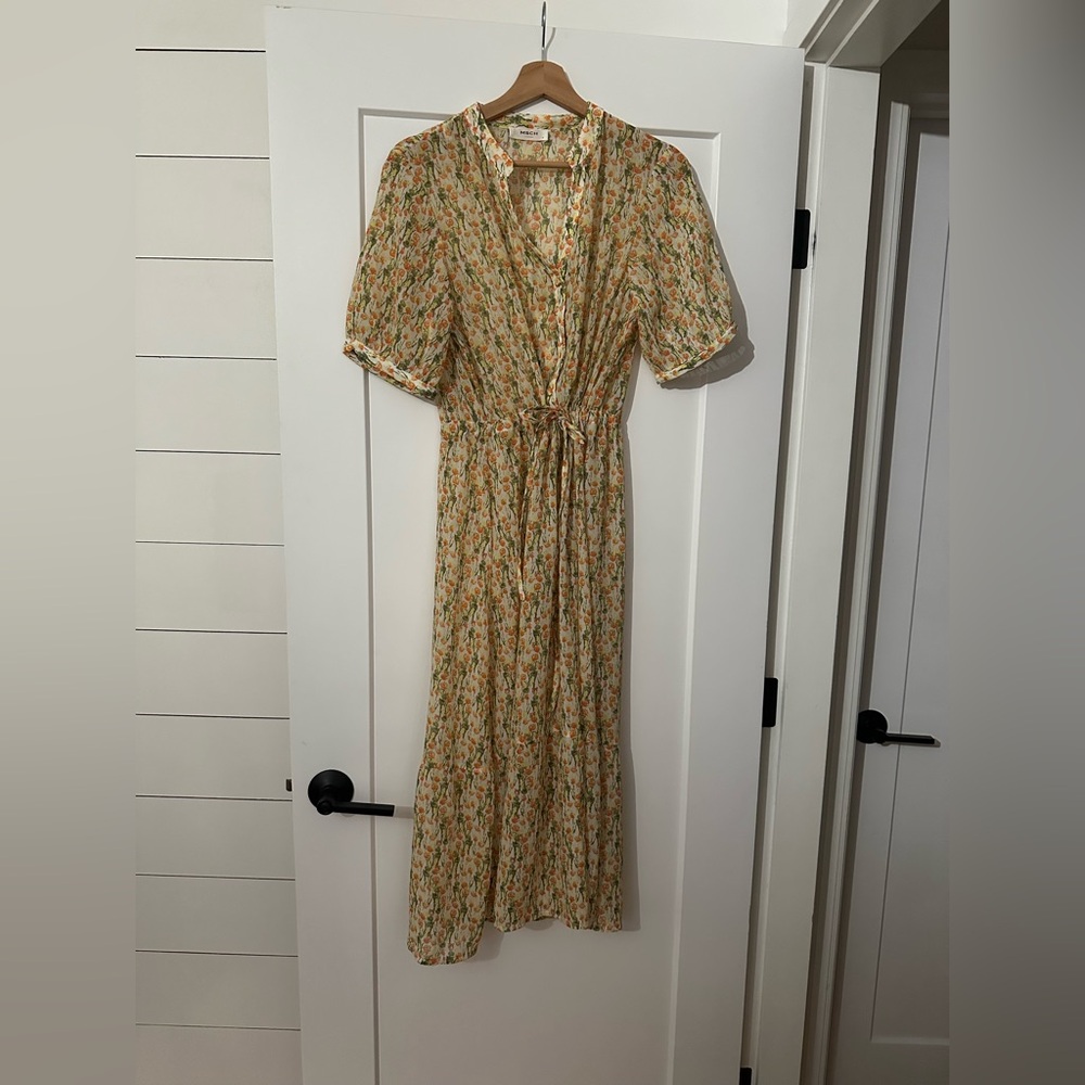 Floral Print Midi Dress